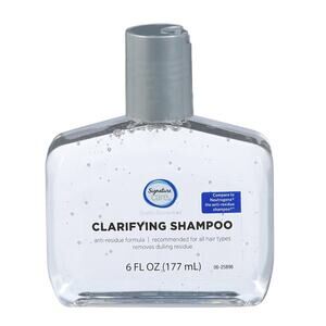 Lot Of 6 Signature Care Anti-Residue Clarifying Shampoo 6oz Compares Neutrogena